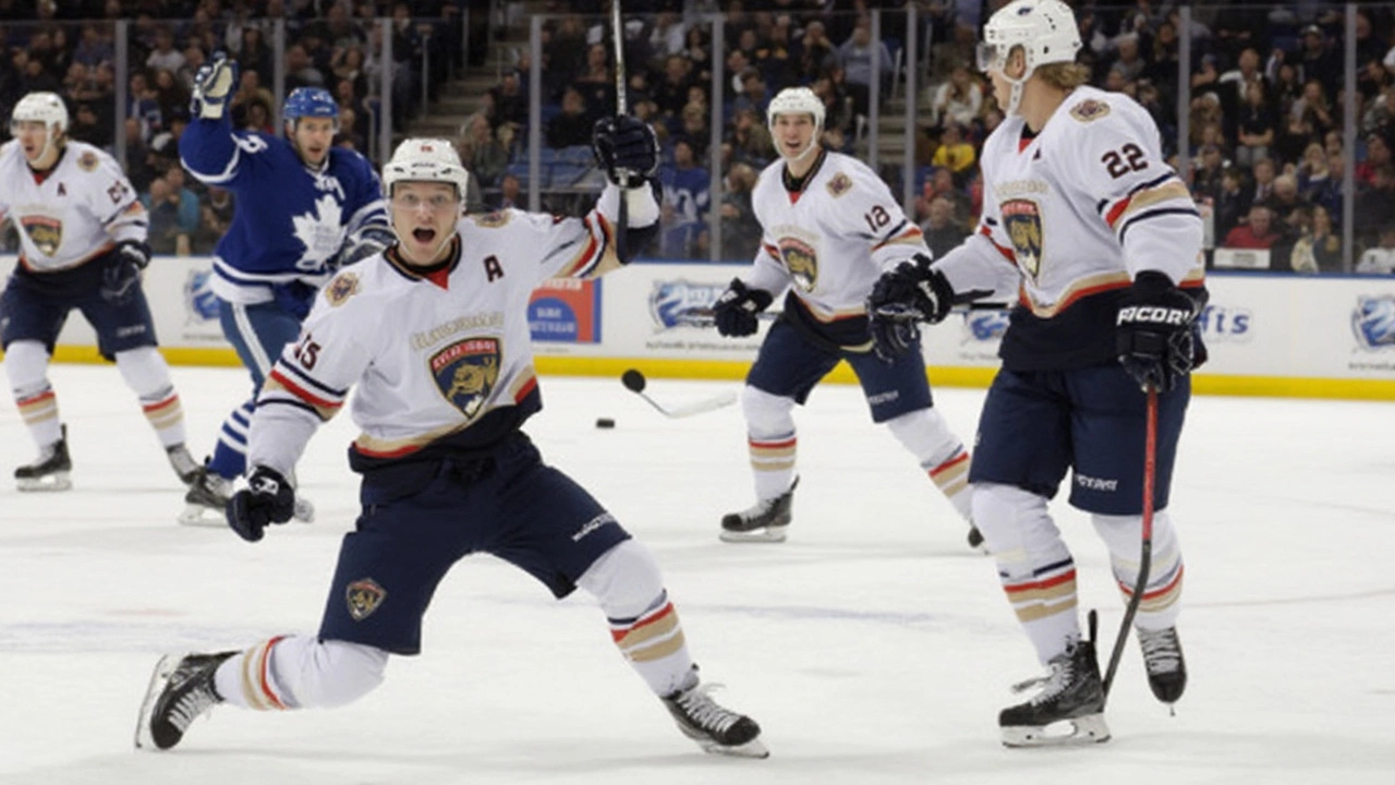 Marchand’s Overtime Heroics Lift Panthers Over Maple Leafs in Game 3 Thriller