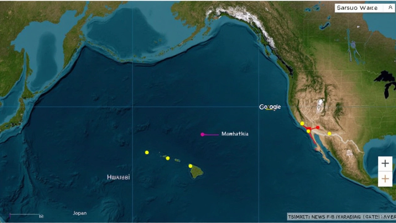 Hawaii on Edge: Tsunami Watch Follows Massive 8.8 Kamchatka Earthquake