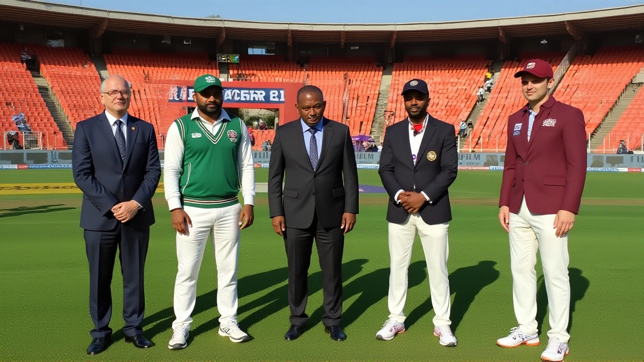 Andy Pycroft Welcomed in Ahmedabad as India‑West Indies Test Kicks Off
