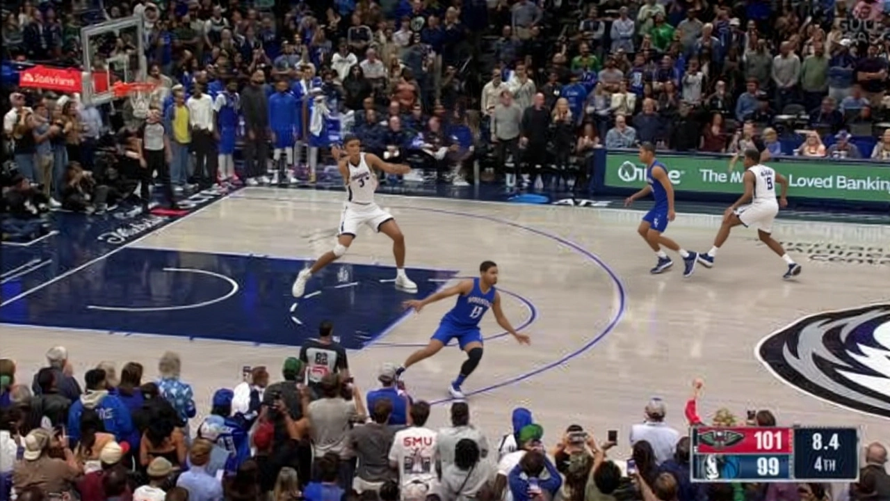 Saddiq Bey’s 22 points lift Pelicans over Mavericks 101-99 in dramatic finish