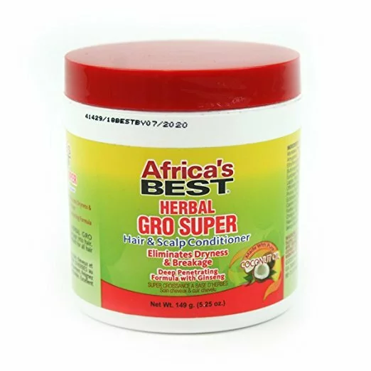 Africa's Best Super Gro Stop Breakage, Shedding, and Thinning Hair